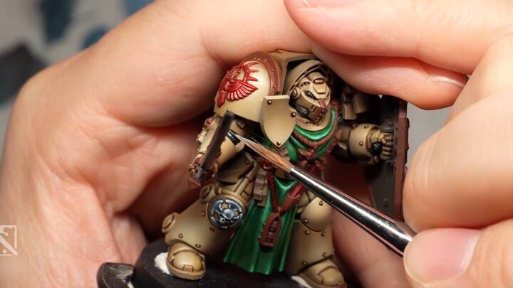 Paint metal with me NMM, is metal texture so simple? [Painting Study Room #03]