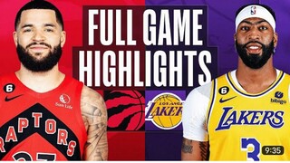 LAKERS VS RAPTORS MARCH 11 2023 HIGHLIGHTS