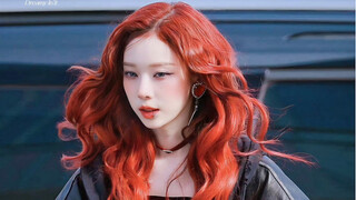 بالفعل لون شعر حياتي، لم أكن أتوقع حتى أن يكون بهذا الجمال | جين مين تينغ ميني فانميتنغ #WINTER#