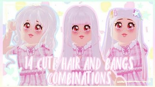 14 Cute hair and bangs combinations | Thank you for 1k sushis!♡ | Royale high