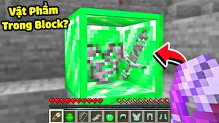 Minecraft nhưng bạn có thể Lấy Vật Phẩm từ Bất Kì Block nào