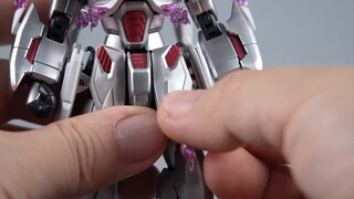 A silver ghost in purple ghost fire! Bandai ROBOT Ghost Gundam 【Comments】