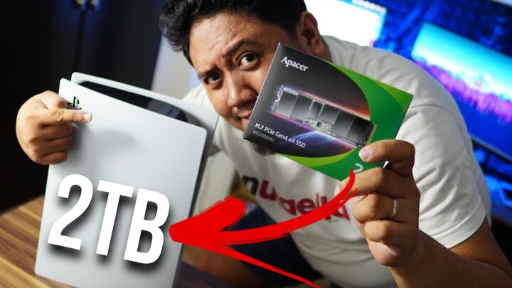 2 TeraByte PS5!!! Installation! APACER M.2 SSD for PS5
