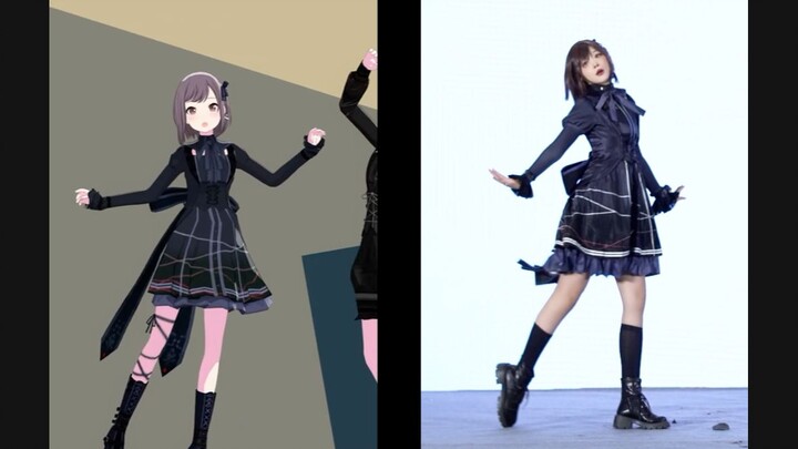 A comparison of Ena Xia Lulu's straight shot without synchronization rate