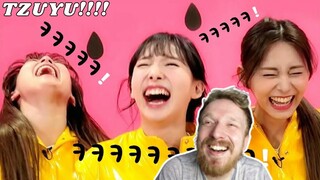NEW TWICE FAN REACTS TO Tzuyu funny moments, screw-ups and others - TWICE REACTION #tzuyu #twice