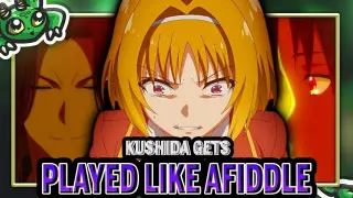 KUSHIDA FALLS TO THE CHECKMATE OF HORIKITA?!  - Classroom of the Elite Season 2 Episode 9 Review