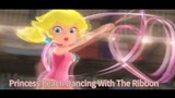 Princess Peach Dancing With The Ribbon