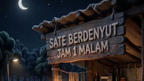 Sate Berdenyut  Jam 1 Malam