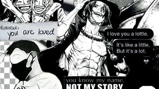 MANGA ONE PIECE PORTGAS D ACE | SPECIAL TEMPLATE