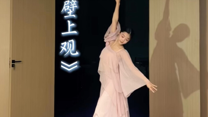 “雪浸染万千华光钟声塑佛龛”《壁上观》