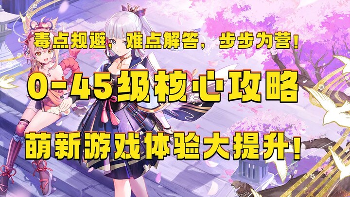 Must-Know Mistakes in Character Progression Before Level 45 in Genshin Impact! An Essential Guide to