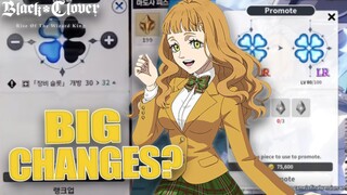 WE GOT PLAY TEST FOOTAGE, AND IT SEEMS WE GOT NEW RANK-UP RESOURCES & MORE? | BLACK CLOVER MOBILE