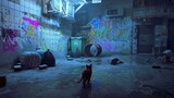 Play as a Cat in this futuristic game called Stray