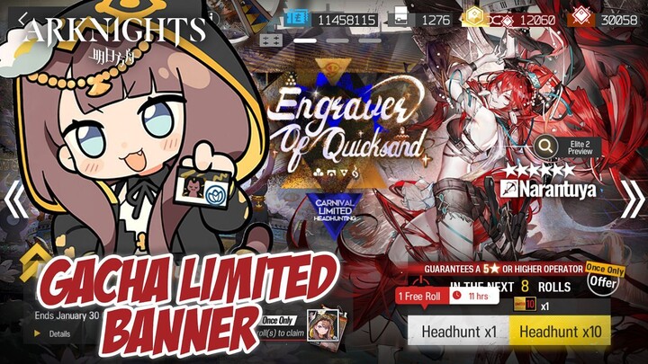 Ah Man, Here We Go Again. Gacha Pepew + Narantuya Banner - Arknights Indonesia