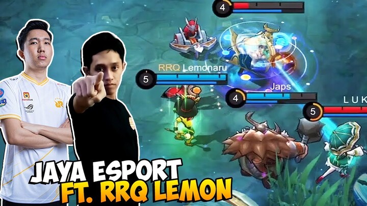 JAYA ESPORT Mencoba "MENG-CARRY" RRQ Lemon