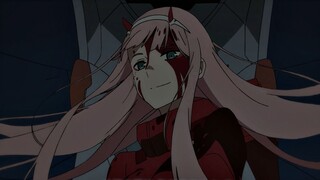 "Zero Two này cười như đứa trẻ bầu bíˋ( ° ▽, ° )"