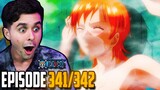 "WAY A MINUTE... SAVE NAMI" One Piece Ep. 341,342 Live Reaction!