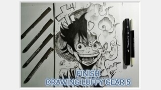 FINISHH DRAWING LUFFY...!!!? 😎😀