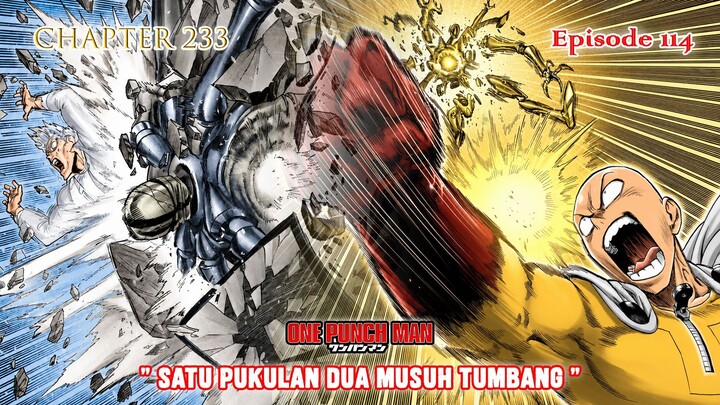 Alur Cerita One Punch Man (Season 4) - Episode 114 - " 1 Pukulan 2 Musuh Tumbang Sekaligus "