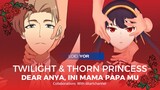 [Spy x Family] Mama Papa Anya | Anime Drawing Collab with Ditartchannel