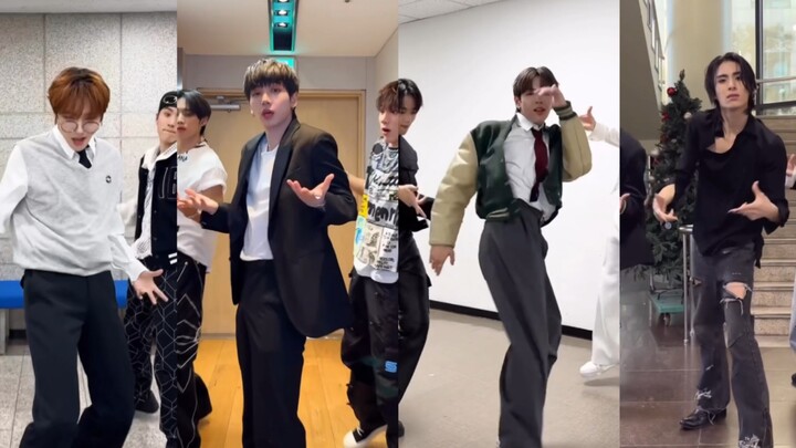【金云鹤×明宰铉×大崎将太郎×柳太阳】THE BOYZ Honey舞蹈挑战！