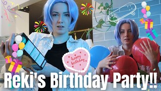 Langa Celebrates Reki's Birthday! | Sk8 the Infinity Cosplay Skit