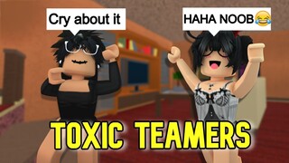 Toxic Teamers Act Tough, THEN GET DESTROYED in MM2..