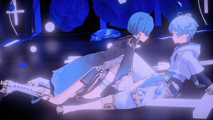 [Genshin Impact MMD] Don’t be fooled by his gentle appearance, he is actually… a troublemaker.