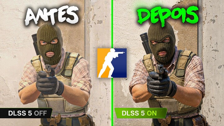 CS2 foi modificado com DLSS 5 com gráficos INSANOS mas isso tem um problema...