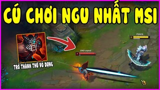 Pha chơi ngu nhất của ADC ở MSI 2021, Ult bá đạo thành thứ vô dụng - LMHT - LOL - Skin - Montage