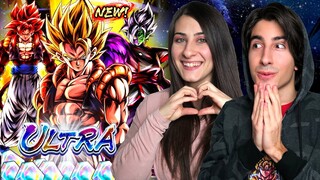 La mia RAGAZZA IMPAZZISCE per GOGETA ULTRA e TROPPE LF 😱 Dragon Ball Legends Summon ITA