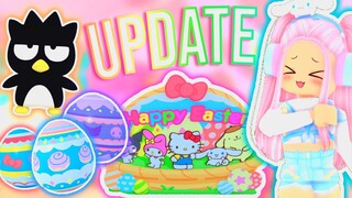 *NEW UPDATE!!!* EASTER EVENT OUT NOW IN HELLO KITTY CAFE! ROBLOX My Hello Kitty Cafe News