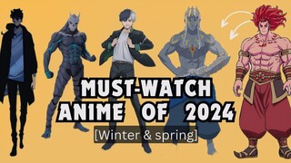 Top Must-Watch Anime of 2024 | New Anime Recommendations! 🎥"