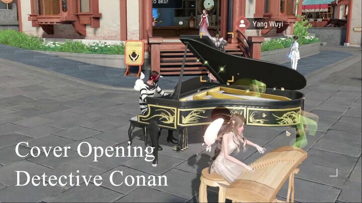 Cover KIMI GA IREBA (Detective Conan Opening) Piano x Guzheng