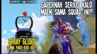 SAMPE EMOSI !! MAEN SAMA SQUAD INI PALING GAKBISA MAIN SERIUS !! - PUBG MOBILE INDONESIA