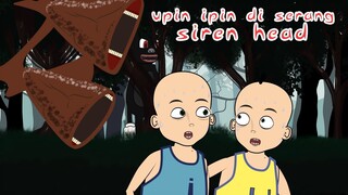 Cartoon cat Menyelamatkan upin ipin dari siren head - drawing cartoon2