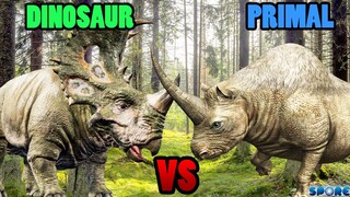 Sinoceratops vs Elasmotherium | SPORE