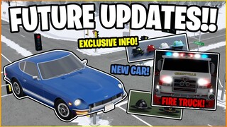 2 NEW CARS + DEPARTMENT FEATURES + EXCLUSIVE INFO + MORE!! - Roblox Greenville