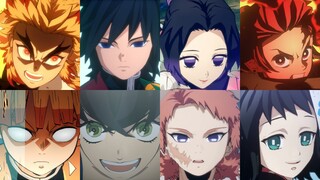 Demon Slayer Hinokami Chronicles - All Breathing Styles (60FPS)