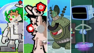 SpongeBob 2D Platformers - All Robot Boss Fights