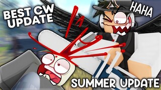 THE BEST COMBAT WARRIORS UPDATE! (Roblox Combat Warriors Summer Update)