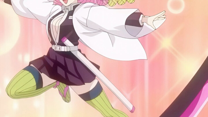 Mili: Sorry, I’m holding everyone back.  Muzan: A rich lady, huh? Even your “back legs” are somethin