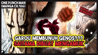 (Manga OPM 166) | Genos TERBUNUH??? SAITAMA NGAMUK dan Mengeluarkan Pukulan Seriusnya!!!