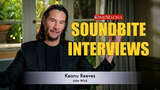 John Wick 3 Parabellum Interview (Keanu Reeves, Halle Berry Etc 2019)