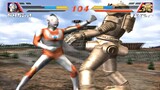 Ultraman Fighting Evolution 2 (Ultraman Jack) vs (King Joe) 1080p HD