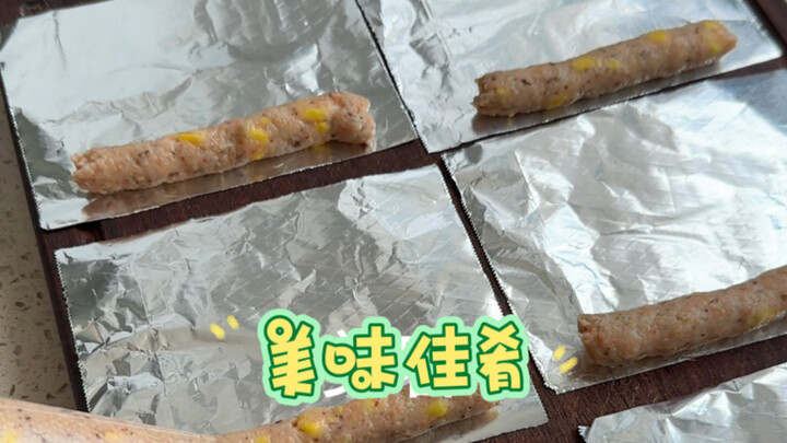 You can make delicious fish intestines with just a little bit of leftover rice, making a high-calciu