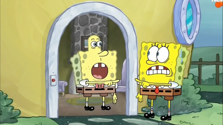 Little Sponge accidentally wanders into a parallel universe and discovers a different version of him