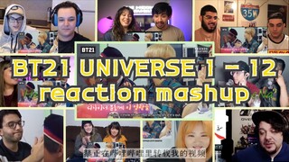 [BTS] BT21 UNIVERSE 1 - 12｜reaction mashup