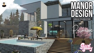 LifeAfter: Manor Design - Primose Modern Style w/ POOL | Single Manor Tutorial