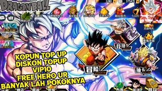 Baru! Game DRAGONBALL Private Ramah F2P Auto Jadi Sultan Dadakan Hadiahnya Sangat Barbar!!